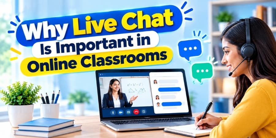 Why Live Chat Is Important in Online Classrooms