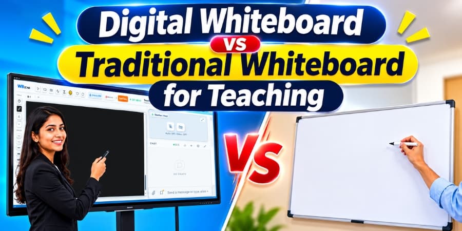 Digital Whiteboard vs Traditional Whiteboard for Teaching